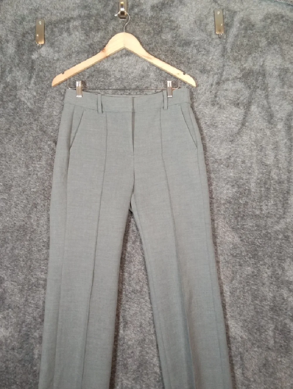J. Crew Career Viscose Blend Straight Leg Trousers Carreman Designed In Paris 4